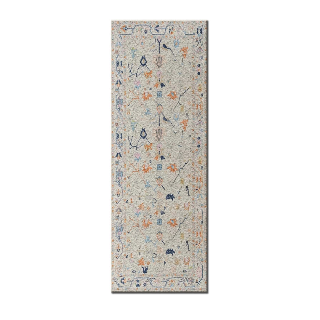 ELARAVIA - Hand Knotted Oushak Carpet